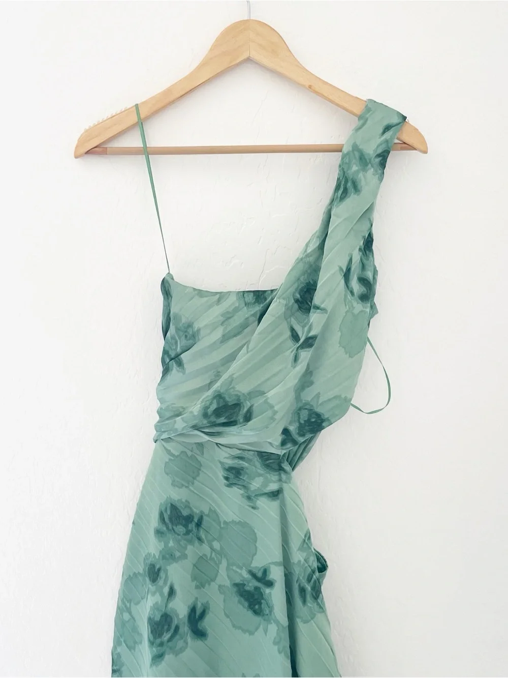 Abercrombie & Fitch Giselle floral green cutout maxi dress size large